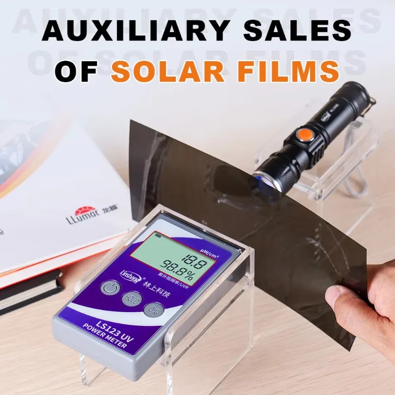 LS123 365nm UV Rejection Radiation Intensity Measurement Glass Solar Film Window Tint Tester UV Power Meter