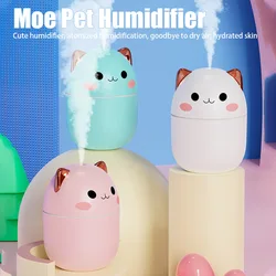 Minihumidificador de aire para oficina, difusor de Aroma pequeño con Usb, pulverizador de niebla fría, purificador para habitación y Escritorio