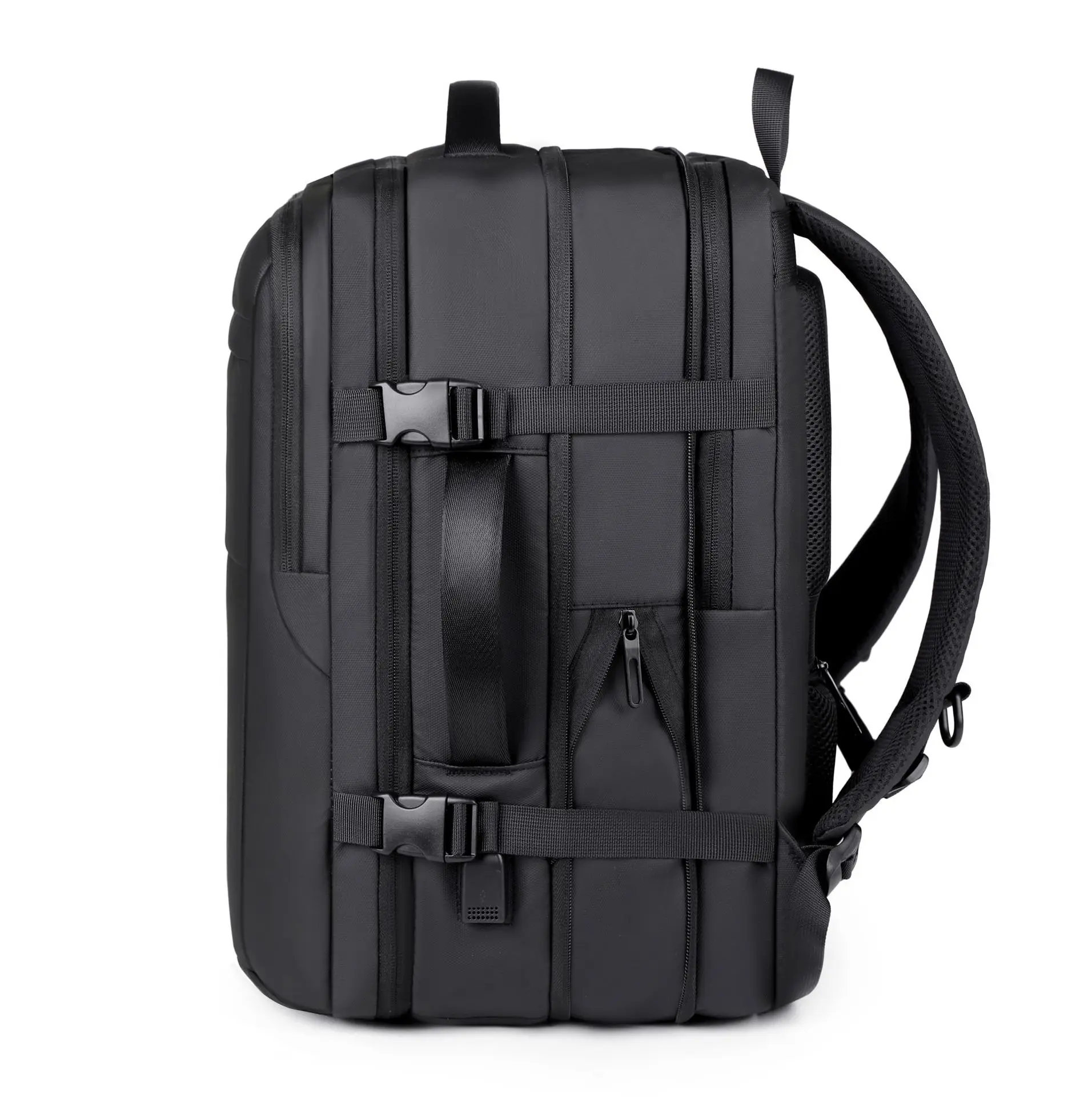 Backpack Leisure Travel Student Computer Bag Multifunctional with USB Charging Business Backpack Expandable