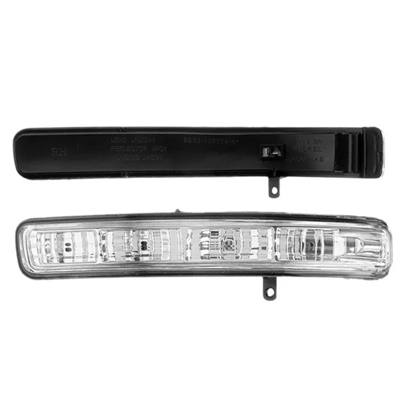 ABLU-Rear View Mirror LED Turn Indicator Car Accessory For Ford Explorer 2011-2019 BB5Z13B375A BB5Z13B374A