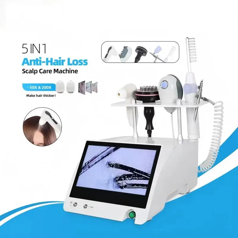 Professional Hair Analysis Machine Hair Detection Scalp Treatment Hair Follicle Massage Beauty Device