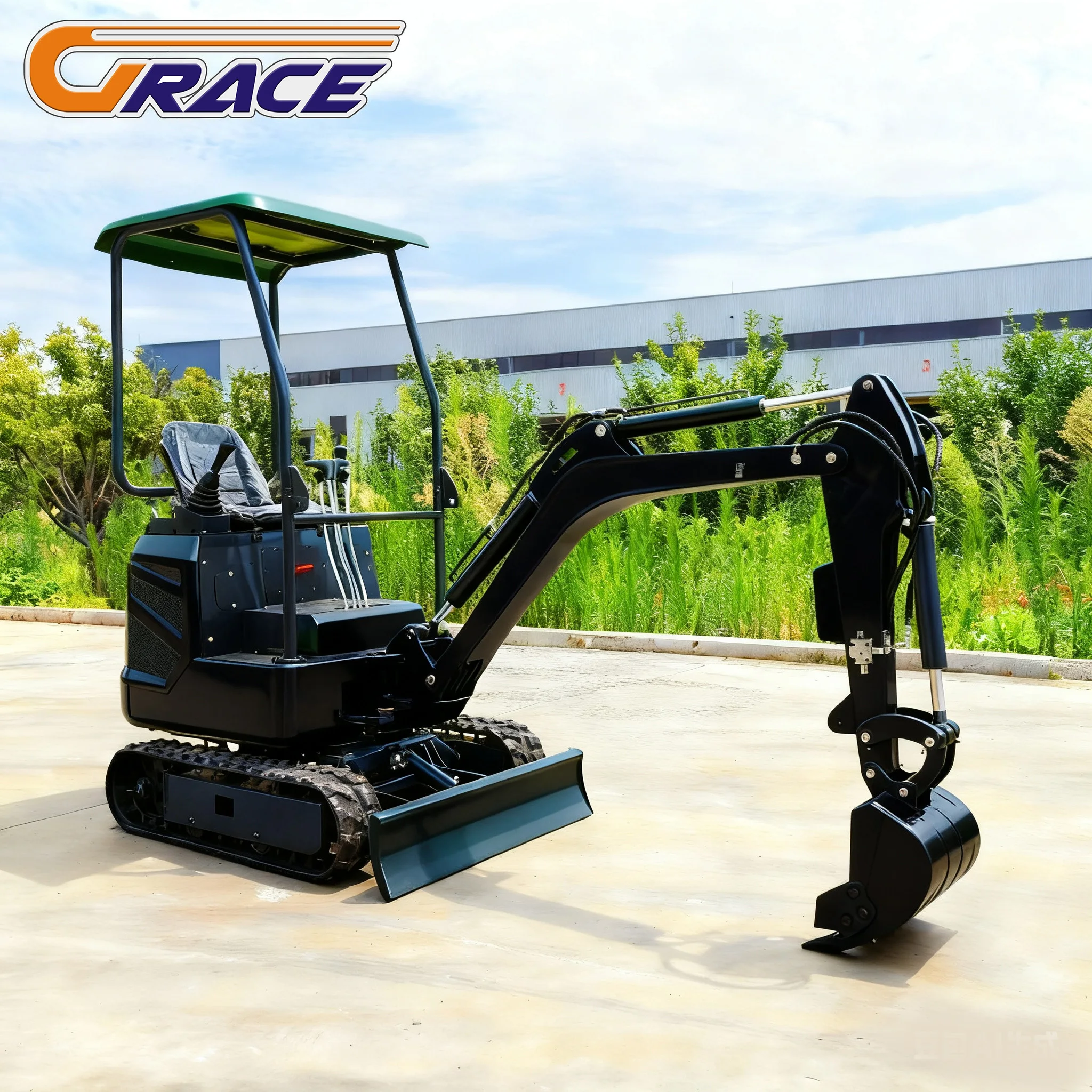 

1.8 Ton Mini Excavator Kubota Engine Mini Digger EURO5 Garden 1 Ton 1.5 Ton Excavator Home Micro Excavator Mini Excavadora