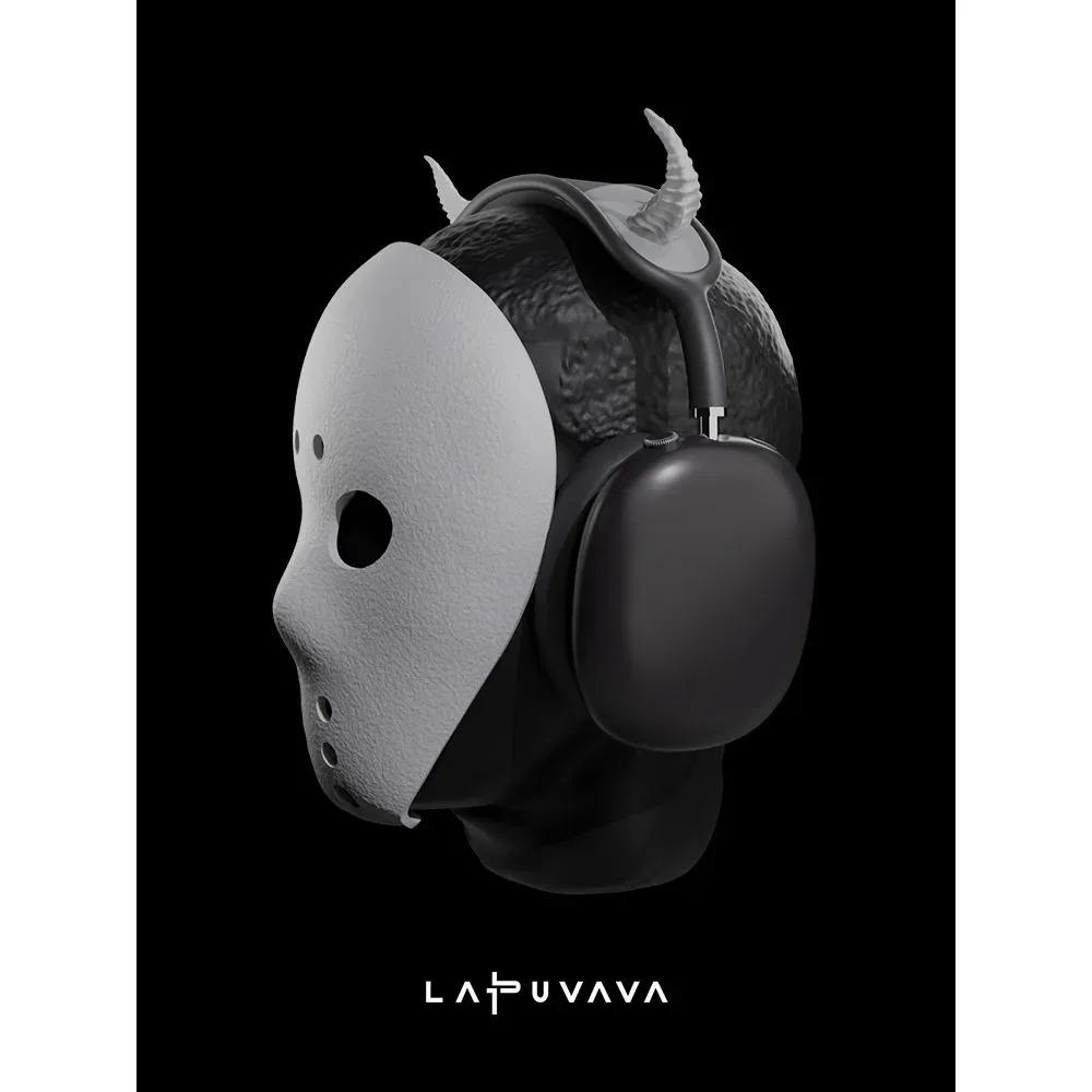 

Devil Queen Headbeam Beam Protective Cover Silicone Replaceable for AirPodsMax Head-mounted Resin Softshell Ergonomics Accessory