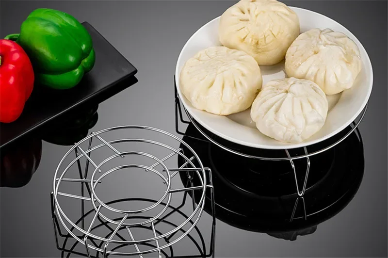 سميكة الفولاذ المقاوم للصدأ باخرة الغذاء المطبخ تجهيزات المطابخ باخرة رف إدراج الأسهم الطبخ تبخير حامل لوازم التدفئة المطبخ #6