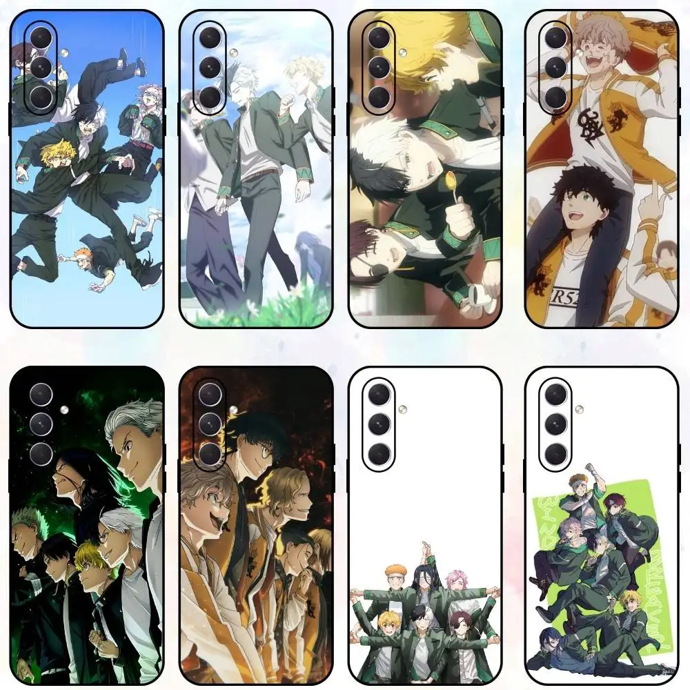 

A-Anime Wind Breaker Season Phone Case For Samsung Galaxy A73,A72,A71,A70,A53,A52,A51,Others Soft Black Cover