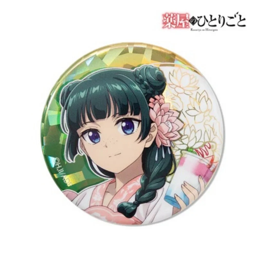 Anime The Apothecary Diaries 58mm Badge Brooch ‘Maomao and Jinshi’ Cute Collectible Party Ornament Birthday Gift