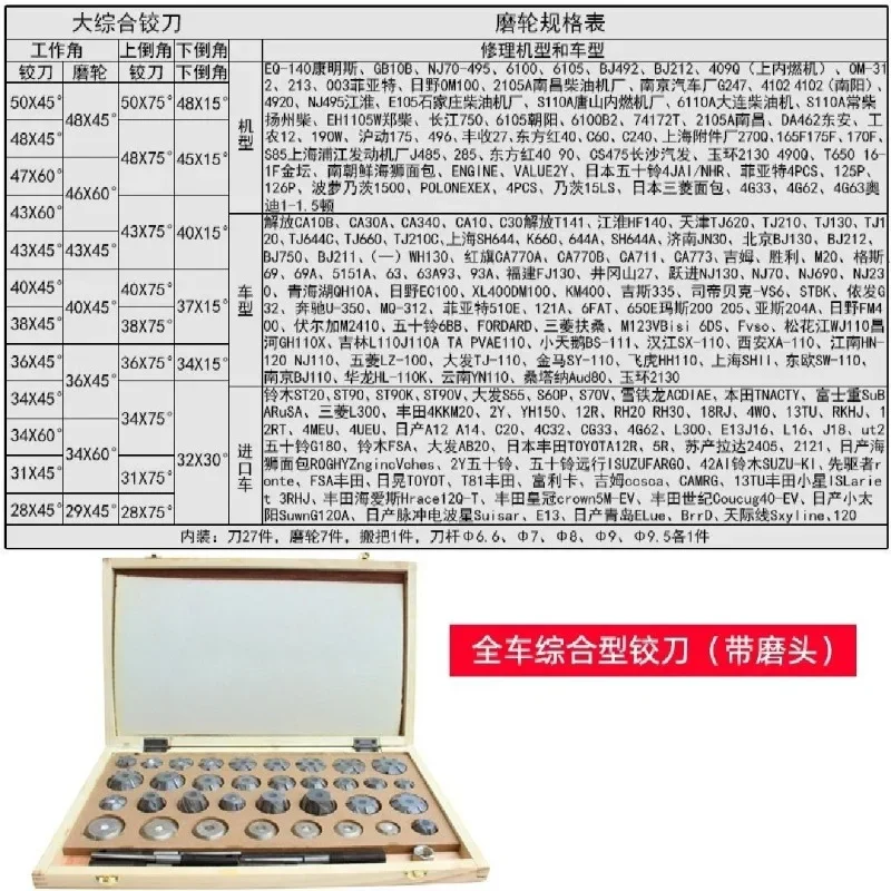 

Carbide Reamer for Agricultural Machinery Automobile Micro Motorcycle - Full Model Package