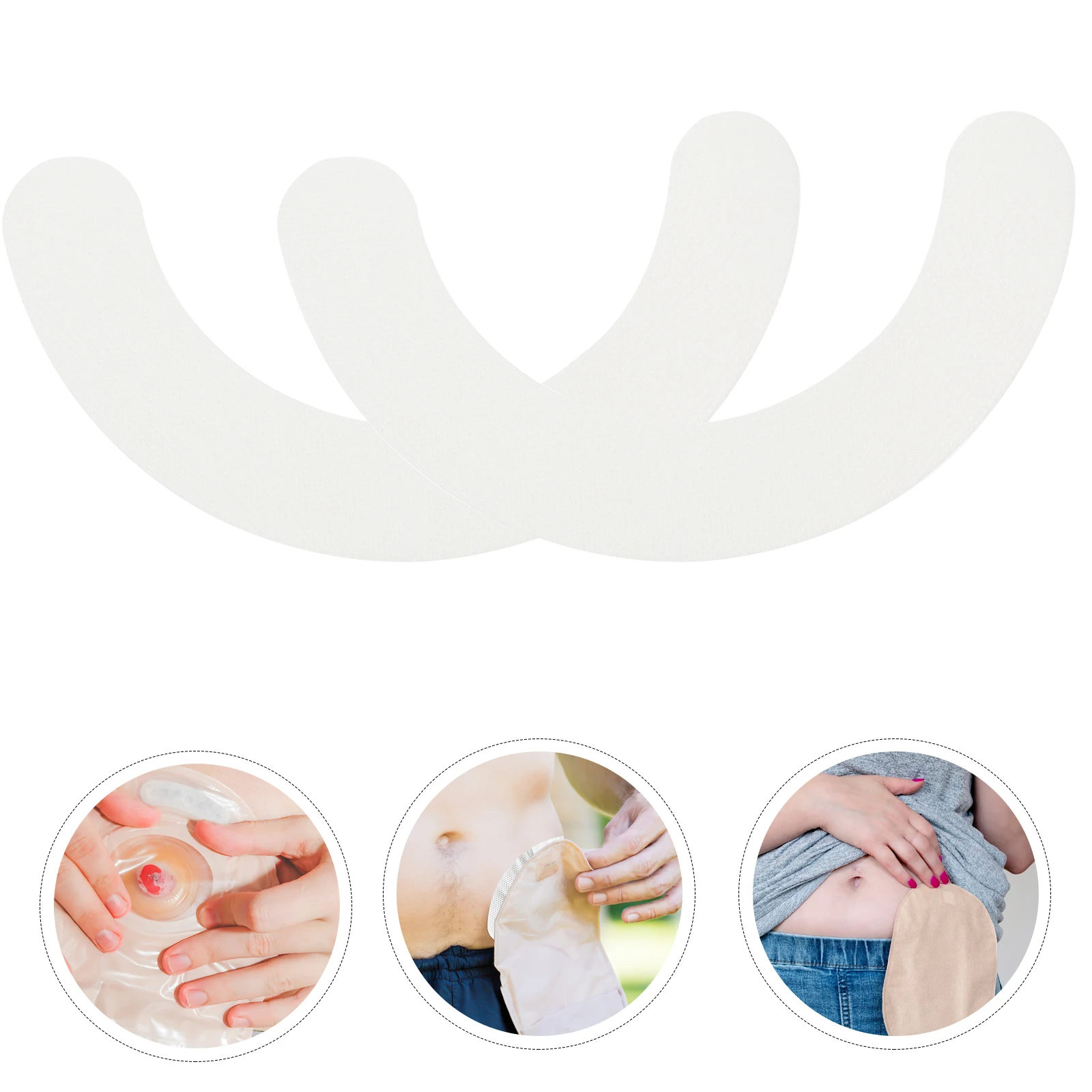 

60 шт. армирующая лента, мешки для колостомии, аксессуары для стомы, барьерное кольцо, эластичность