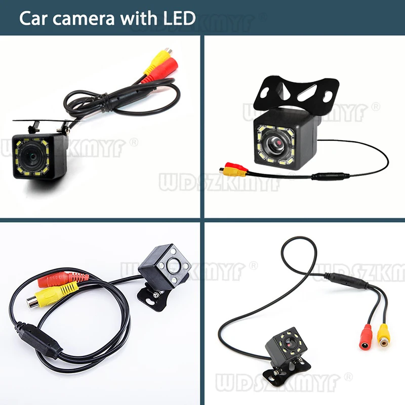 Car Rear View Camera 4LED 8LED Infrared 120 Degree HD Night Vision Auto Parking Waterproof Video (Without Video Cable)
