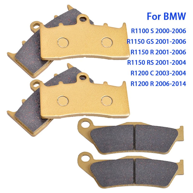Motorcycle Front Rear Brake Pad For BMW R1150R R1150RS R1200C R1200R R1100S R1150GS R1150 R1200 R 1150 1200 C GS RS 1100 S R1100