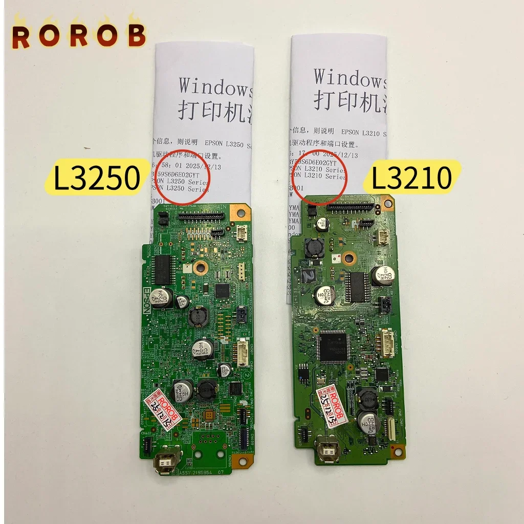 Original L3210 L3218 L3219 L3250 L3255 L3258 L3256 Printer Motherboard Logic MainBoard For Epson  L3210 L3218 L3219 L3250 L3255