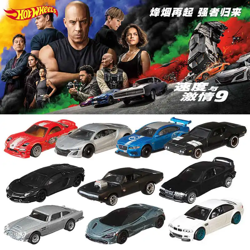 2025 New Hot Wheels The Fast and the Furious 10 Car Chicken Puli Mao Dao Qi Zhan Ma Leiken Tang Boss Alloy Car Model Toy Gift
