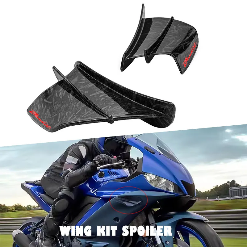 

For SUZUKI GSF 250 600 600S 650 650S 650N 1200 1250 Bandit 650S Motorcycle Spoiler Wing Aerodynamic Winglet Accessories
