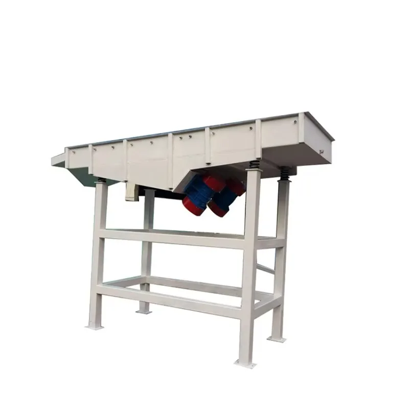 Brand New High Quality RUNNEST Linear Vibrating Screen Sieve CE Certificate Motor Core Component Customizable Food Processing