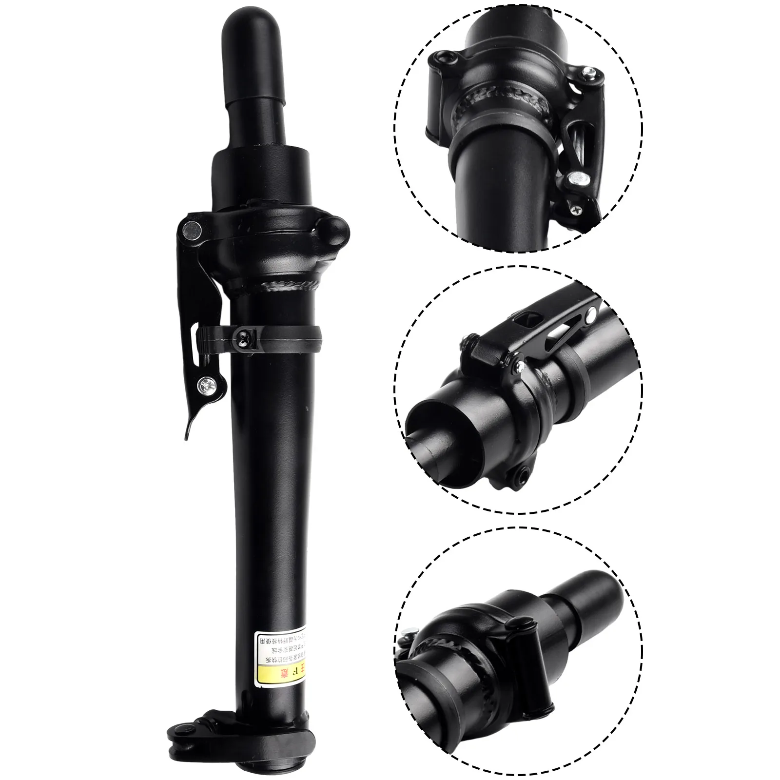 

For Folding Bike Handlebar Stem Aluminum Alloy 25 4mm Thread Quick Release Adjustable Mountain Bikes Front Forks