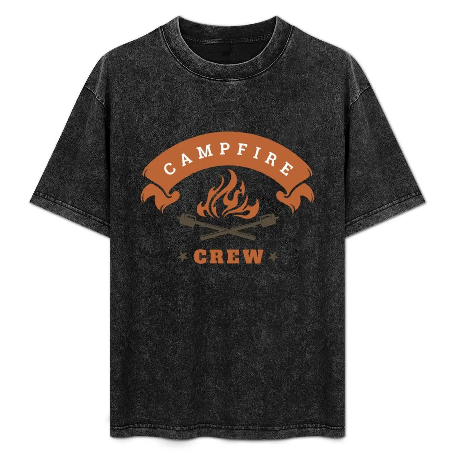 

Camp Fire Crew T-Shirt Lightweight Basic Short Sleeve Shirt