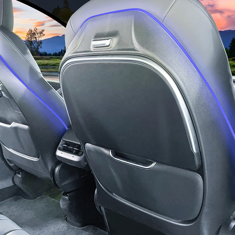 For High-end Car Interior Folding Rear Seat Table Suitable For Tesla Model 3