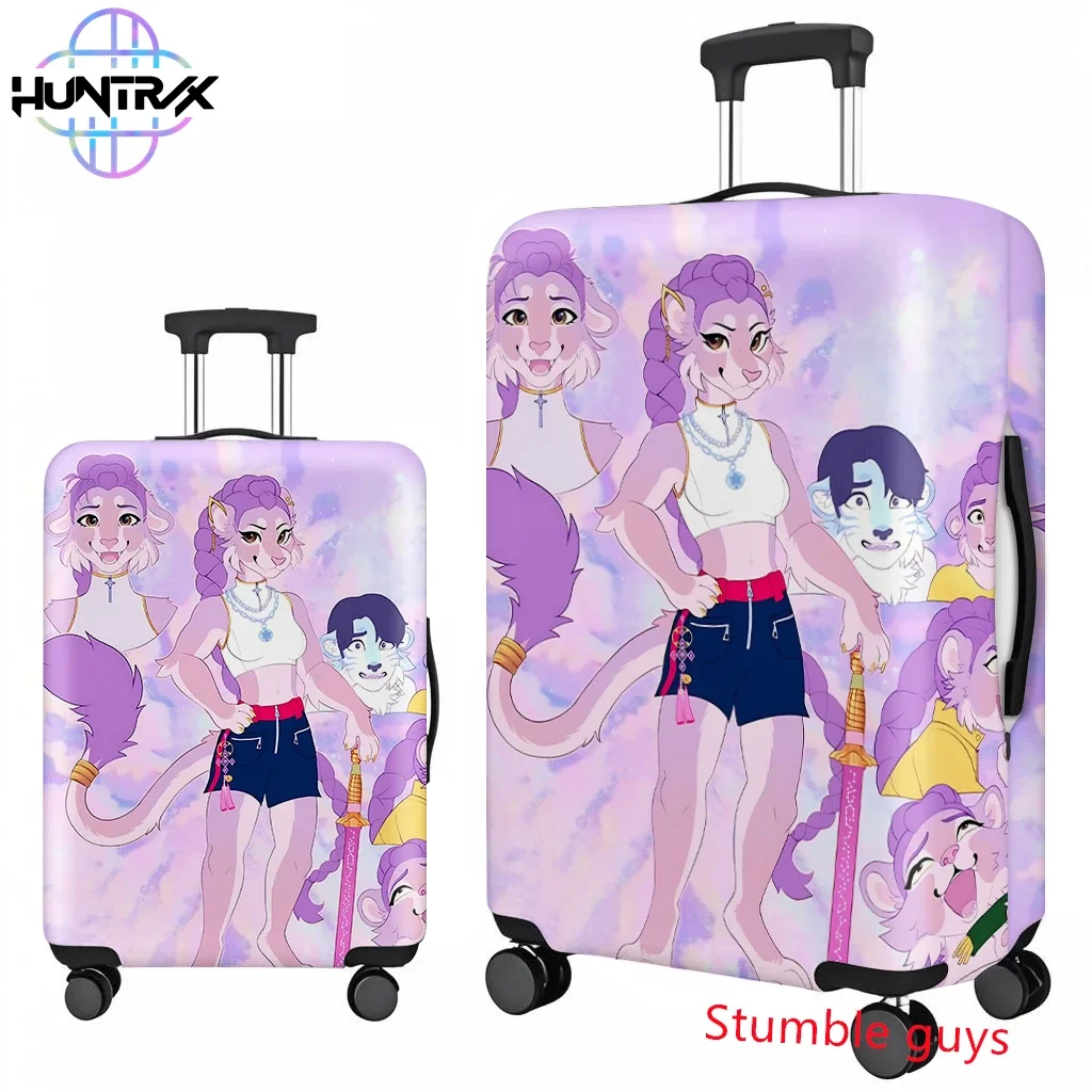 

Kpop Demon Hunters Travel Suitcase Cover Fits 18-32 Inch Luggage Durable Anime Protector