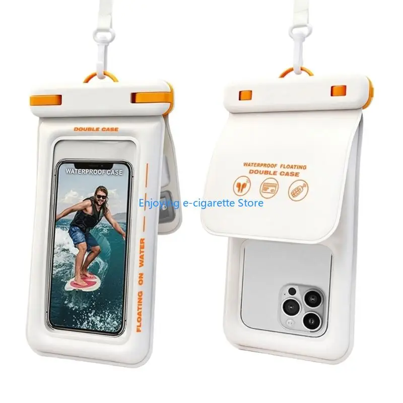 Klare, schwimmende PVC-Handyhülle für Unterwasserfotografie und Wassersport Y4QF – Detail 10