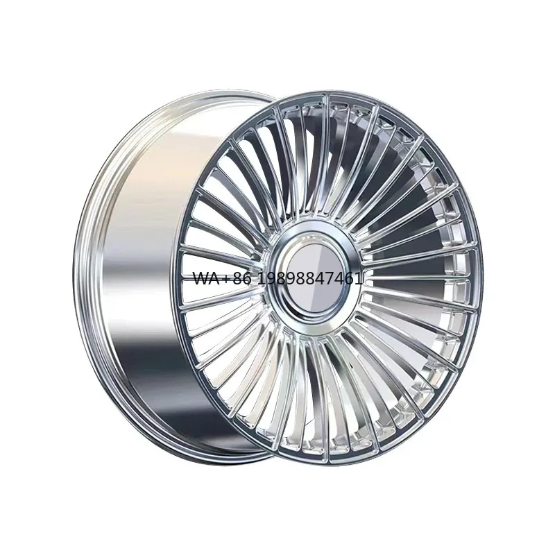 

Aftermarket Track Ready Bright Black High Performance Multispoke Lightweight Rim Custom Forged Passenger Car Wheels for Glc Gle