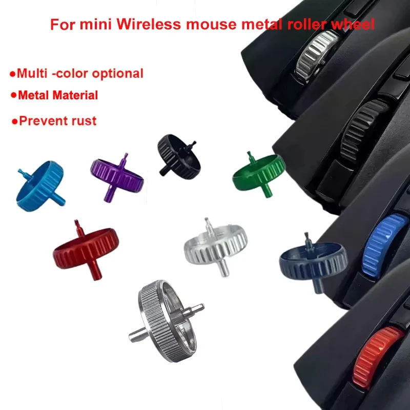 Repair and Replacement Accessories for Viper Mini Wired Gaming Mouse: Custom Aluminum Alloy Scroll Wheel
