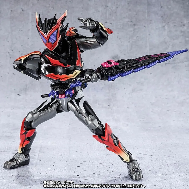 Auf Lager Original Bandai Kamen Rider Modellbausatz SHF Bitter Gavv Sparkingummy Form Anime Action Figure Collection Fertigmodell