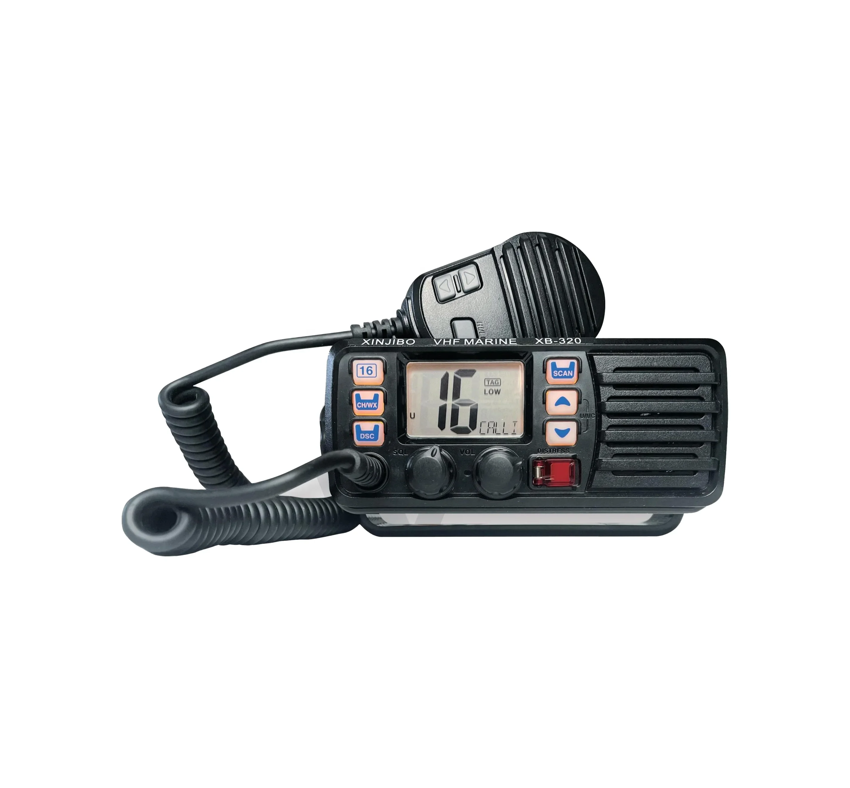 

XB320/XB340 VHF 12V Marine Boat Radio Transceiver Fishing Amateur Walkie Talkie Radio Transceiver