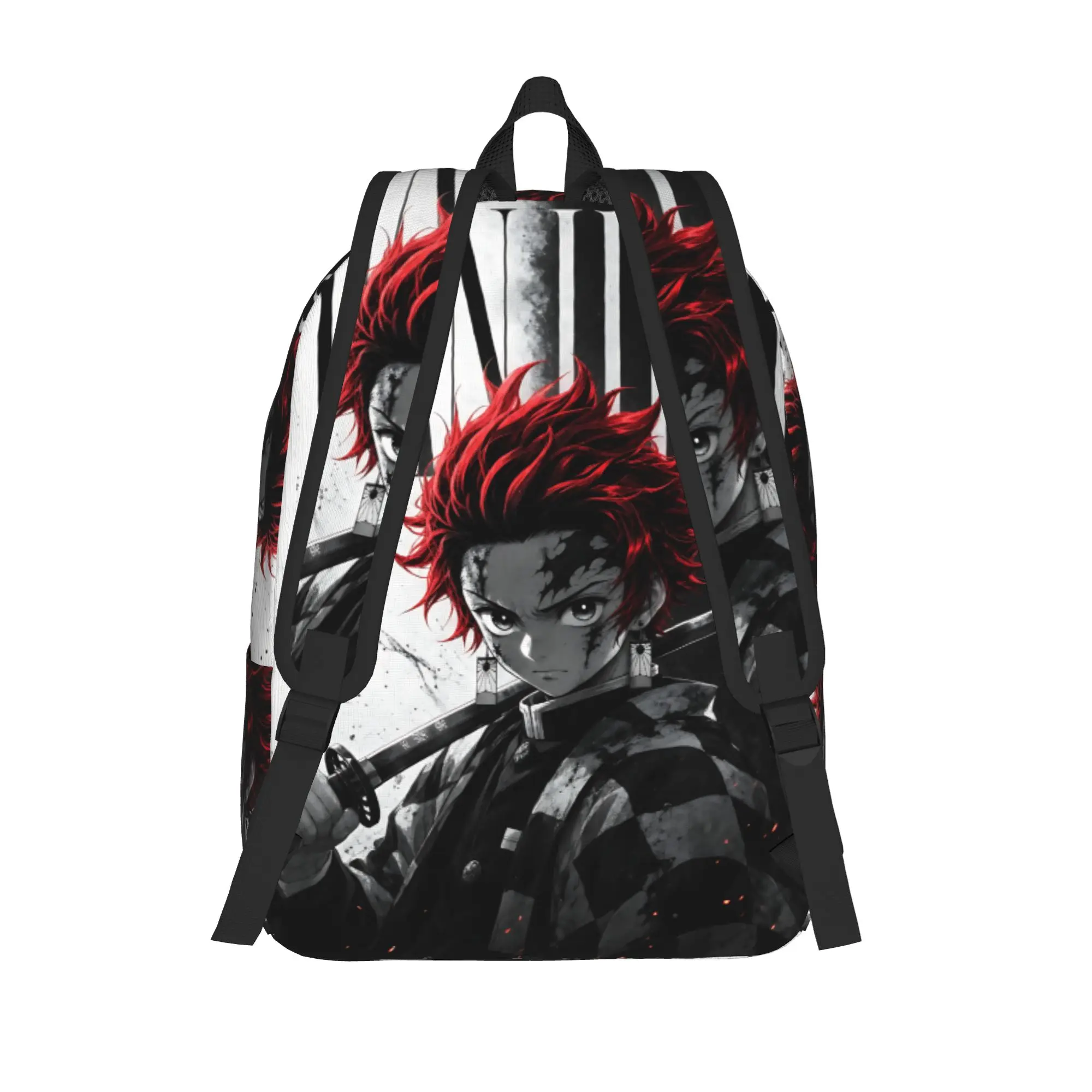 Fashion Halloween Demon Slayer Backpack  Mochilas Harajuku Design Office Work Retro Washable Rucksack