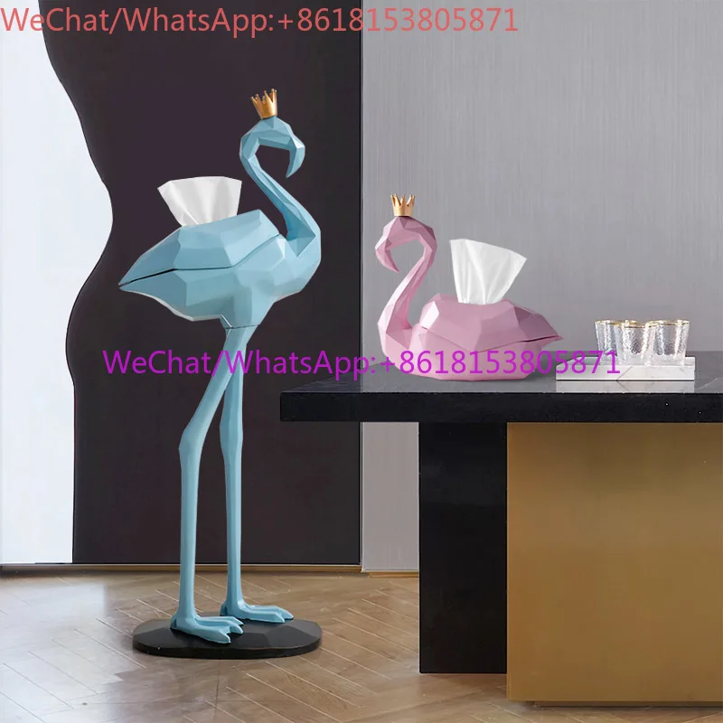 Ornament creative living room dining room TV cabinet porch light luxury high-end tissue box