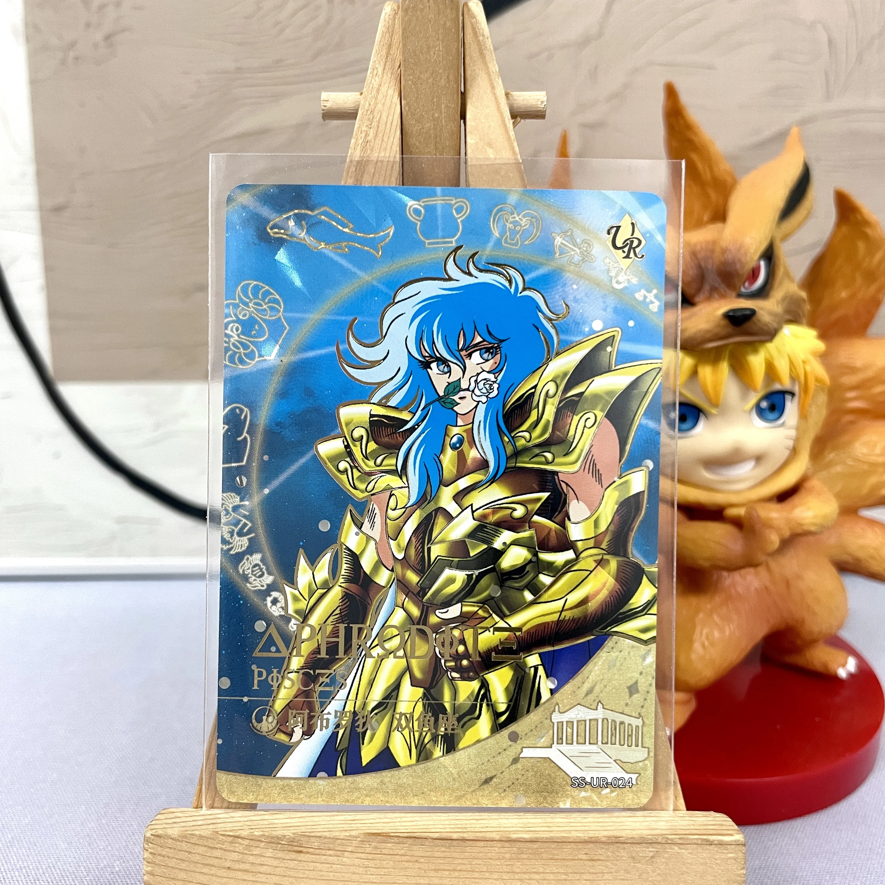 KAYOU Saint Seiya Vol.4 Saint Seiya Card UR Limited Athena Hilda Pandore Hades Rare Anime Collcetion Card Kids Gift