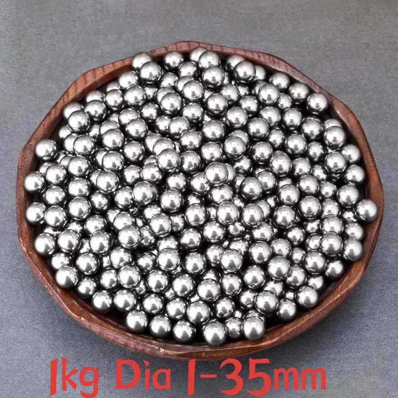 1kg Kulki ze stali nierdzewnej 304 Dia 1-35mm 1.5/2/2.381/2.5/3/3.5/4/4.5/5/6/6.35/7/7.144/8/8.5/9/9.525/10/11/12/13~28mm Solid Ball