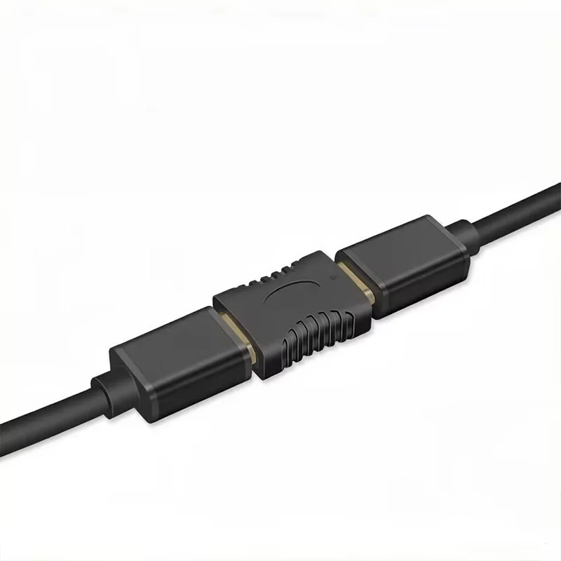 HDMI-Compatible HDMIFemale-to-Female Adapter Cable Extension High Definition Multimedia Interface Straight through Connector