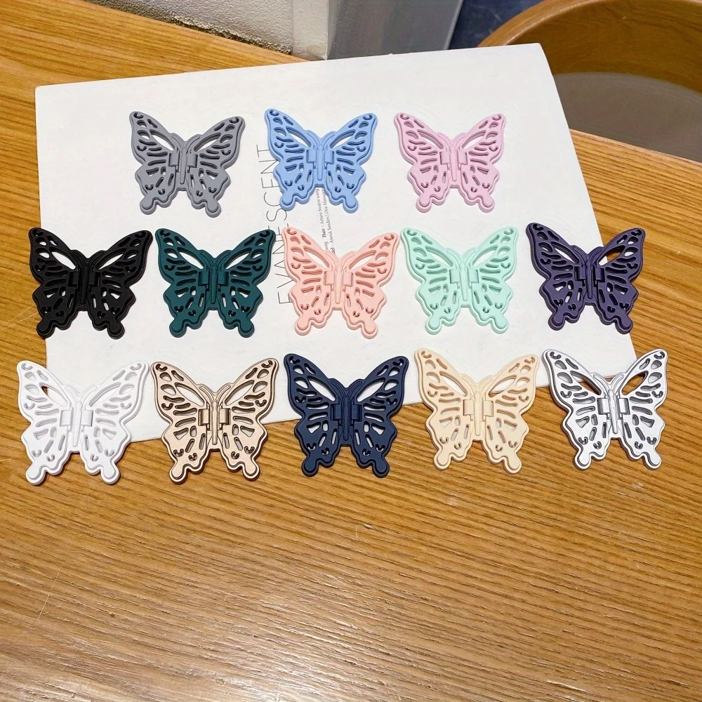 

[Ls] Персонализированный трехмерный держатель для мобильного телефона в форме бабочки подходит для Huawei Apple, кронштейн для пасты, поддержка настольного компьютера