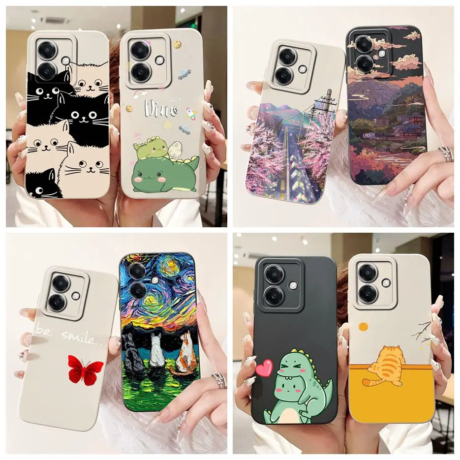 For Oppo A40 A40M Case CPH2669 Cute Fashion Cartoon Cover Soft Silicone Phone Case For Oppo A40M A 40 OppoA40 Back Covers Bumper