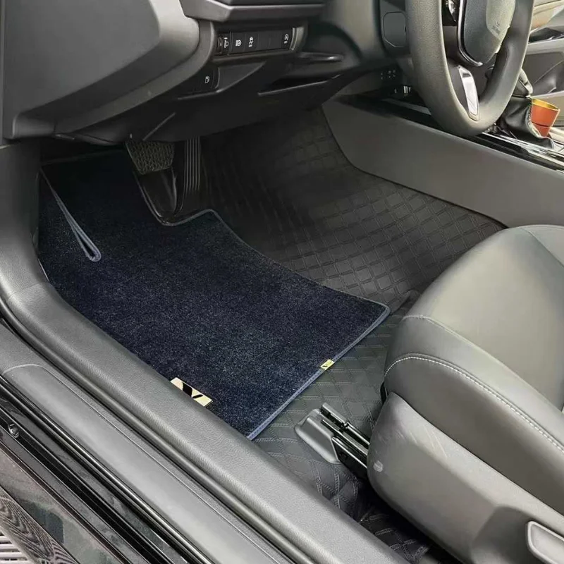 

Custom Fit Full Coverage Car Floor Mats For Toyota Hilux Corolla Camry Land Cruiser OEM Luxury Leather Car Mats