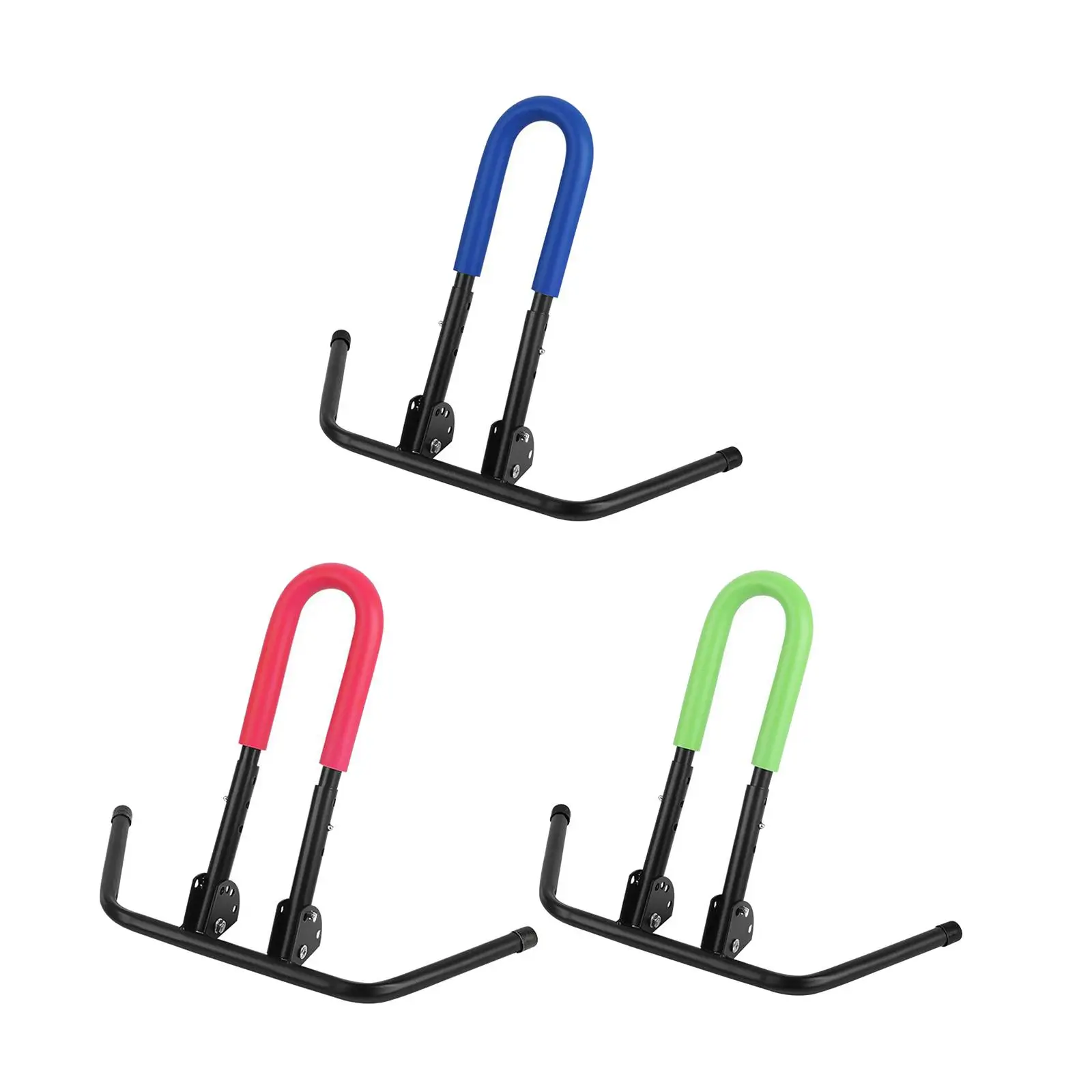Portable Bike Rack Metal Floor Stand Reliable Support for Kids Balance Bikes Indoor Outdoor Use