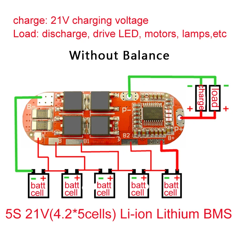 BMS 3S 4S 5S 12.6V 16.8V 21V ternaria ai polimeri di litio scheda di protezione della batteria al litio 3SBMS 3.7V scheda di protezione della batteria agli ioni di litio