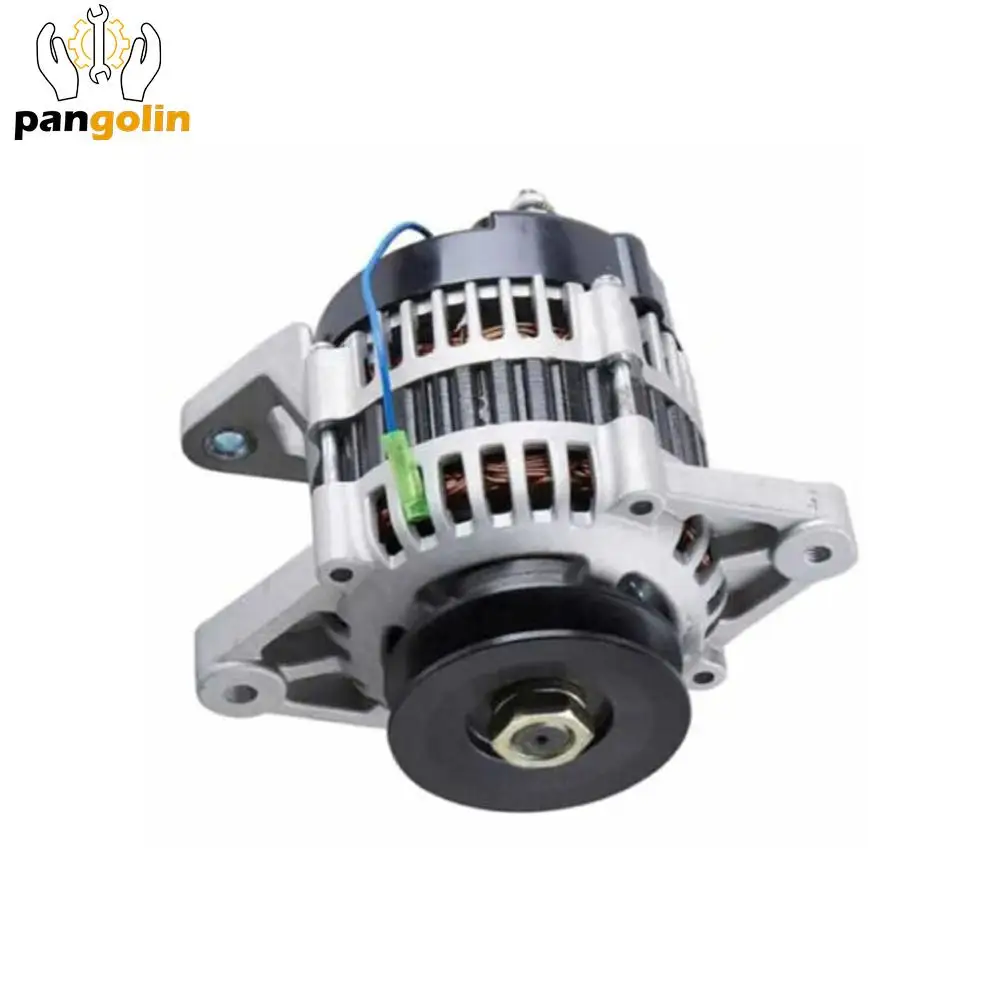 

19020700 119836-77210 12V Alternator for Yanmar 4D84 Engine Hyundai R60-5 Excavator Replacement Accessories 3 Months Warranty