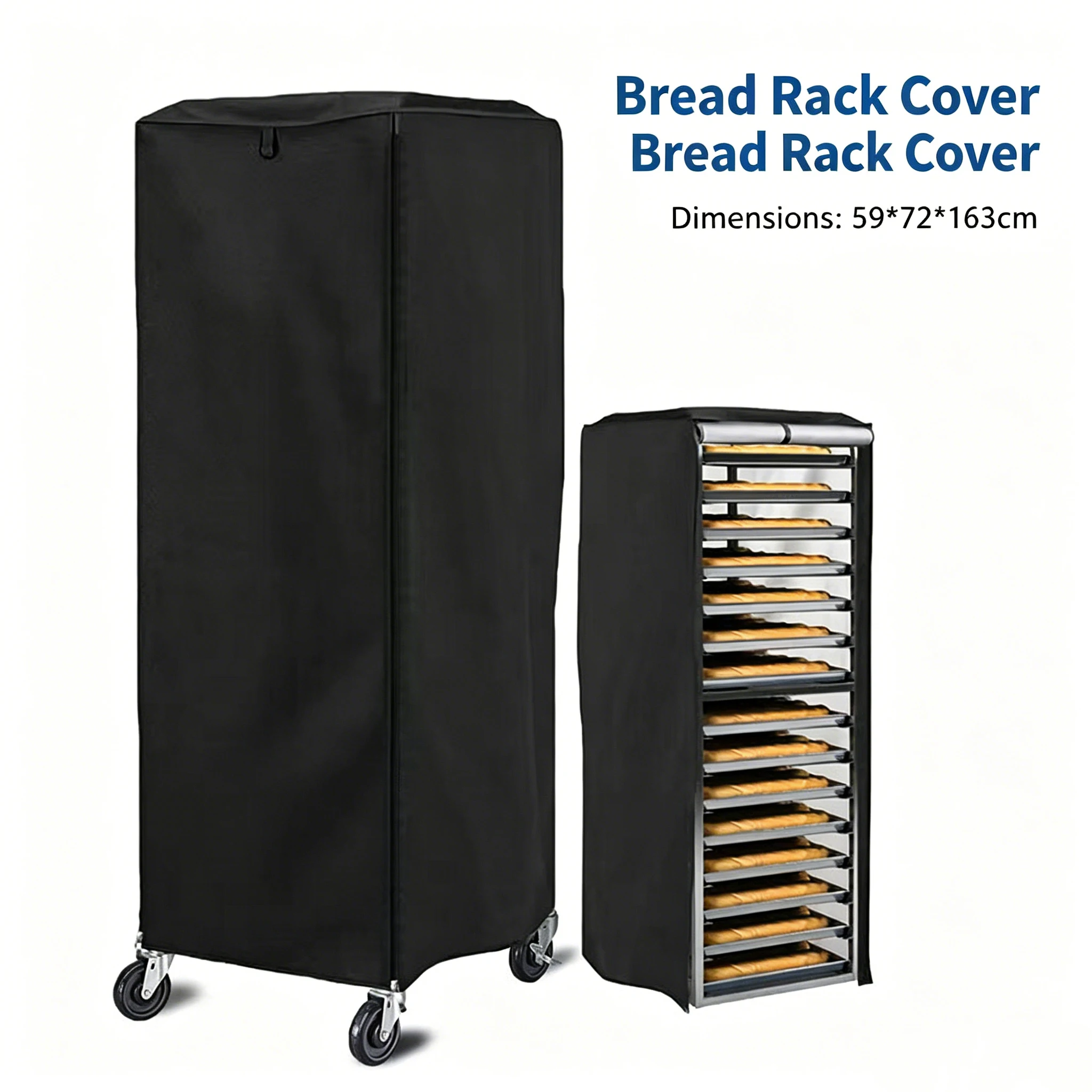 Bread Rack Cover,Dust And Moisture-proof Protective Cover, Suitable For Commercial Bread Racks