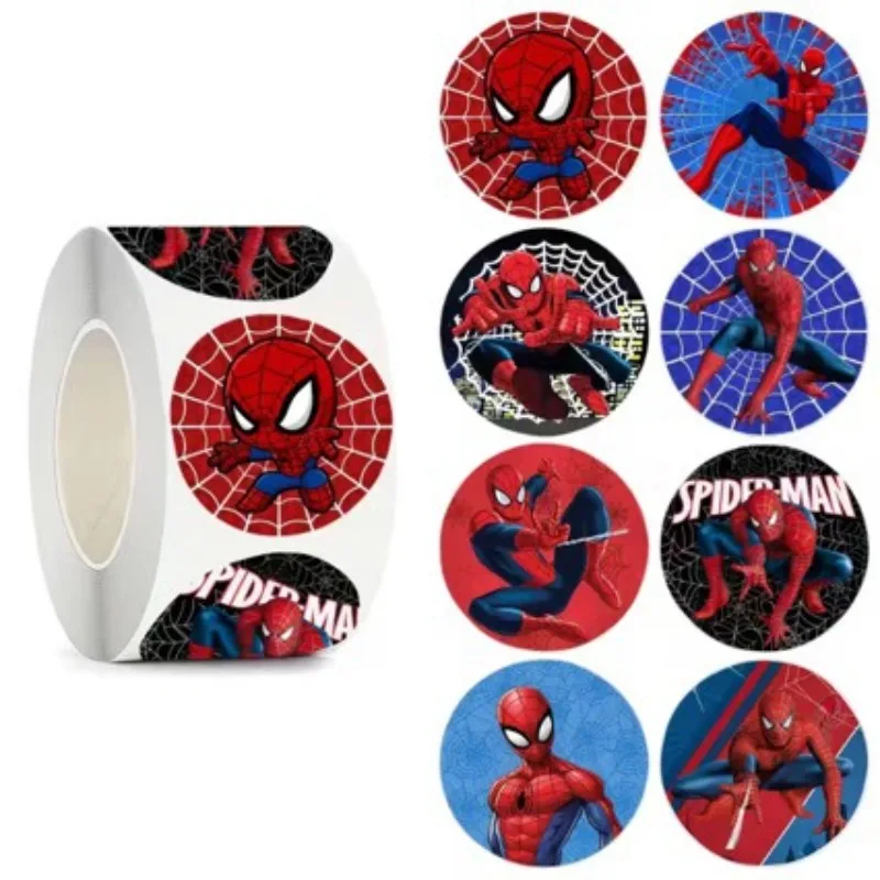 500Pcs/Roll Anime Action Figures Stickers Stationery Paster Kids Classic Toys Water Cup Notebook DIY Decor Sealing Stickers Gift