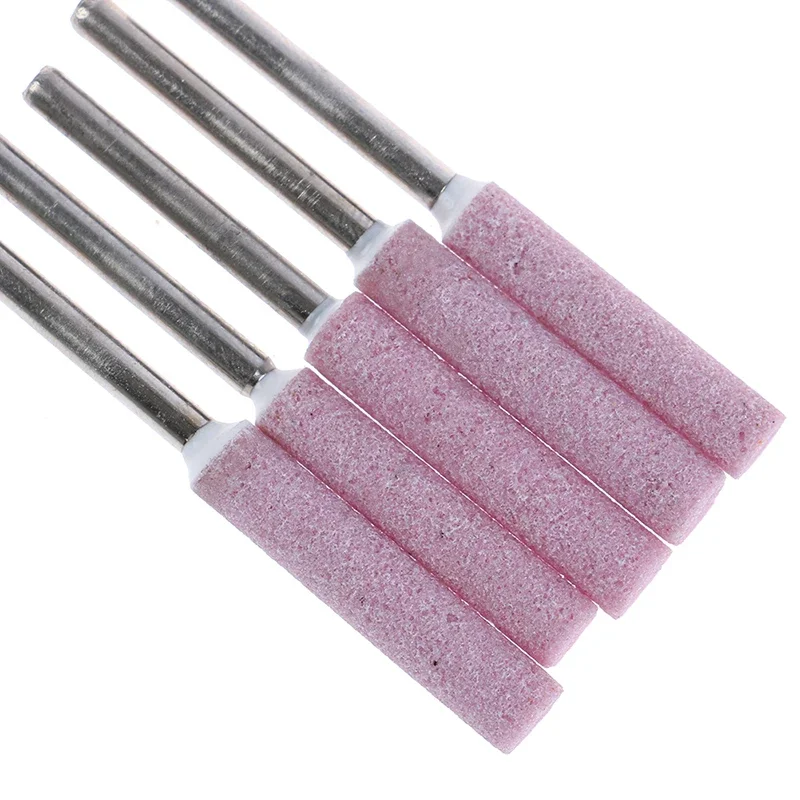 4mm 4.8mm 5.5mm Burr Grinding Ceramic Chainsaw Sharpener Stone File Chain Saw Sharpening Carving Grinding Tools
