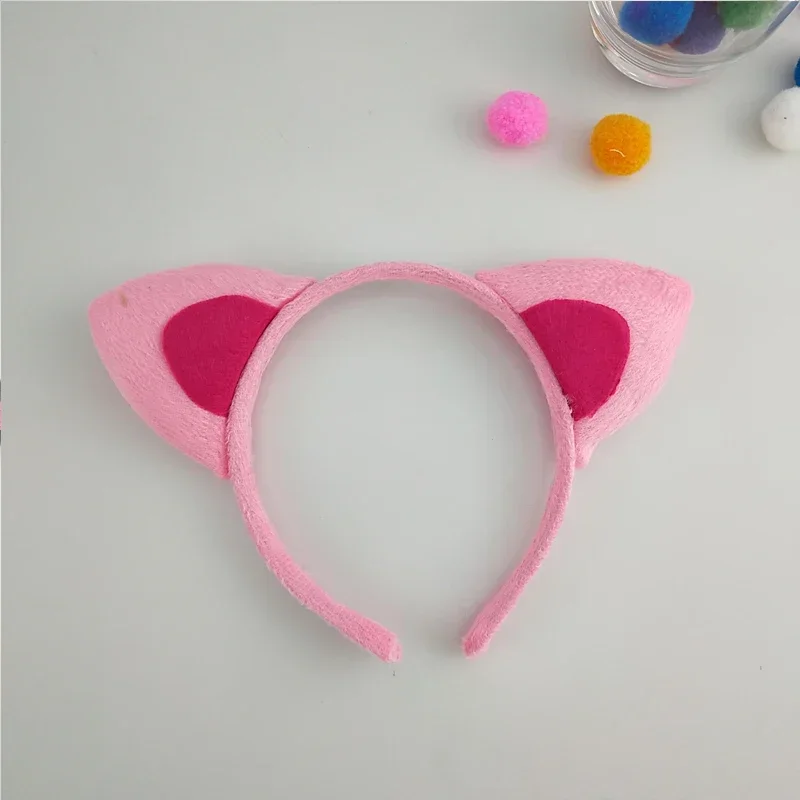 Volwassenen Kinderen Pluche Cartoon Dier Luipaard Hoofdband Jongen Haarband Verjaardagsfeestje Cosplay Kostuum Halloween Kerst