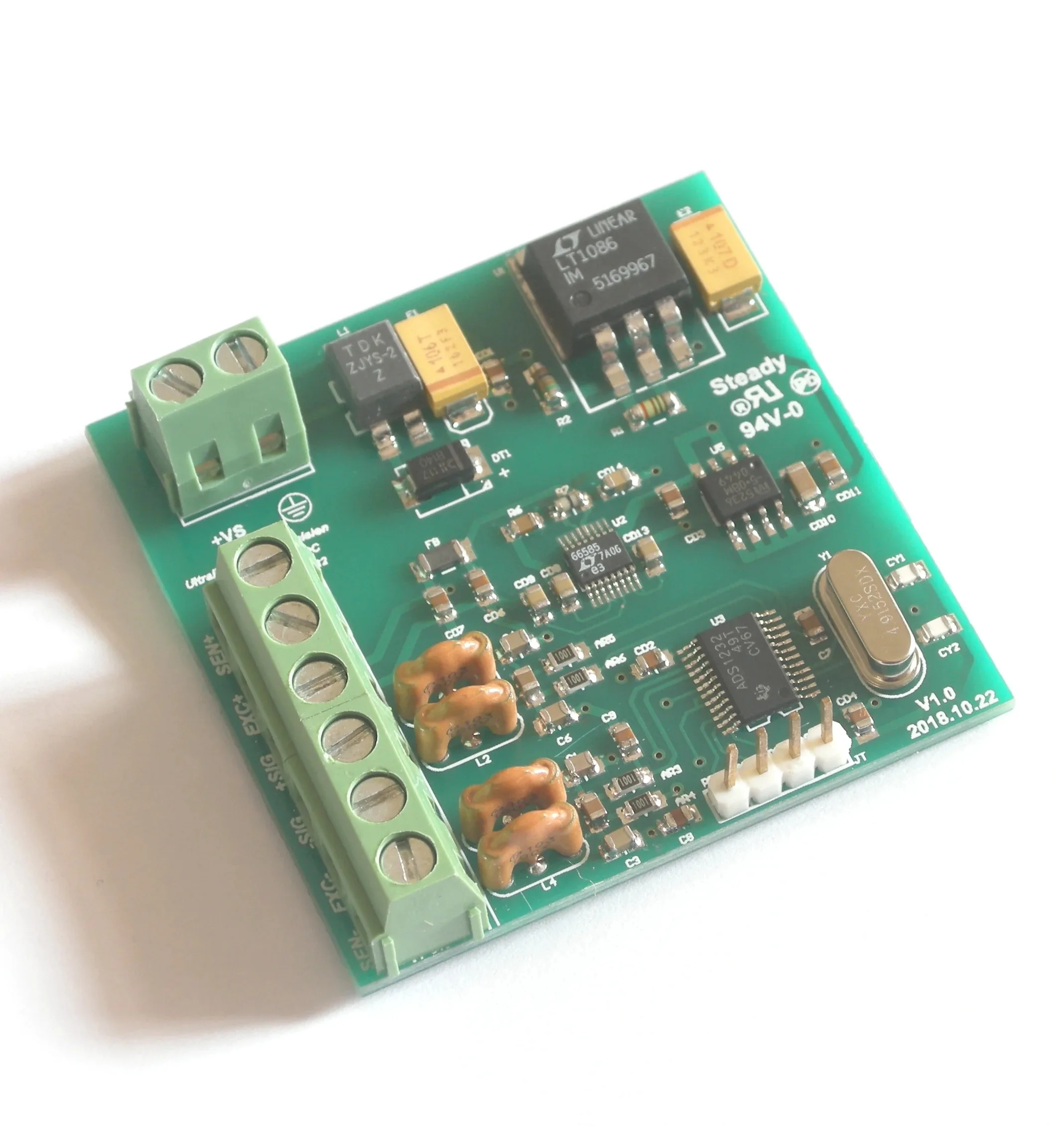 ADS1232 Weighing Evaluation Board