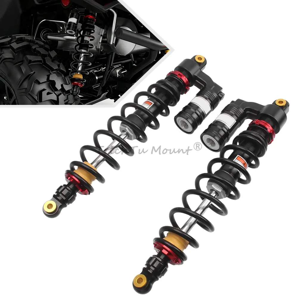 470 مللي متر ATV قابل للتعديل الجبهة تعليق المثبط الهواء امتصاص الصدمات ل Can Am أوتلاندر 650 800R STD XT XT-P 2010-2012 # 706201110 #1