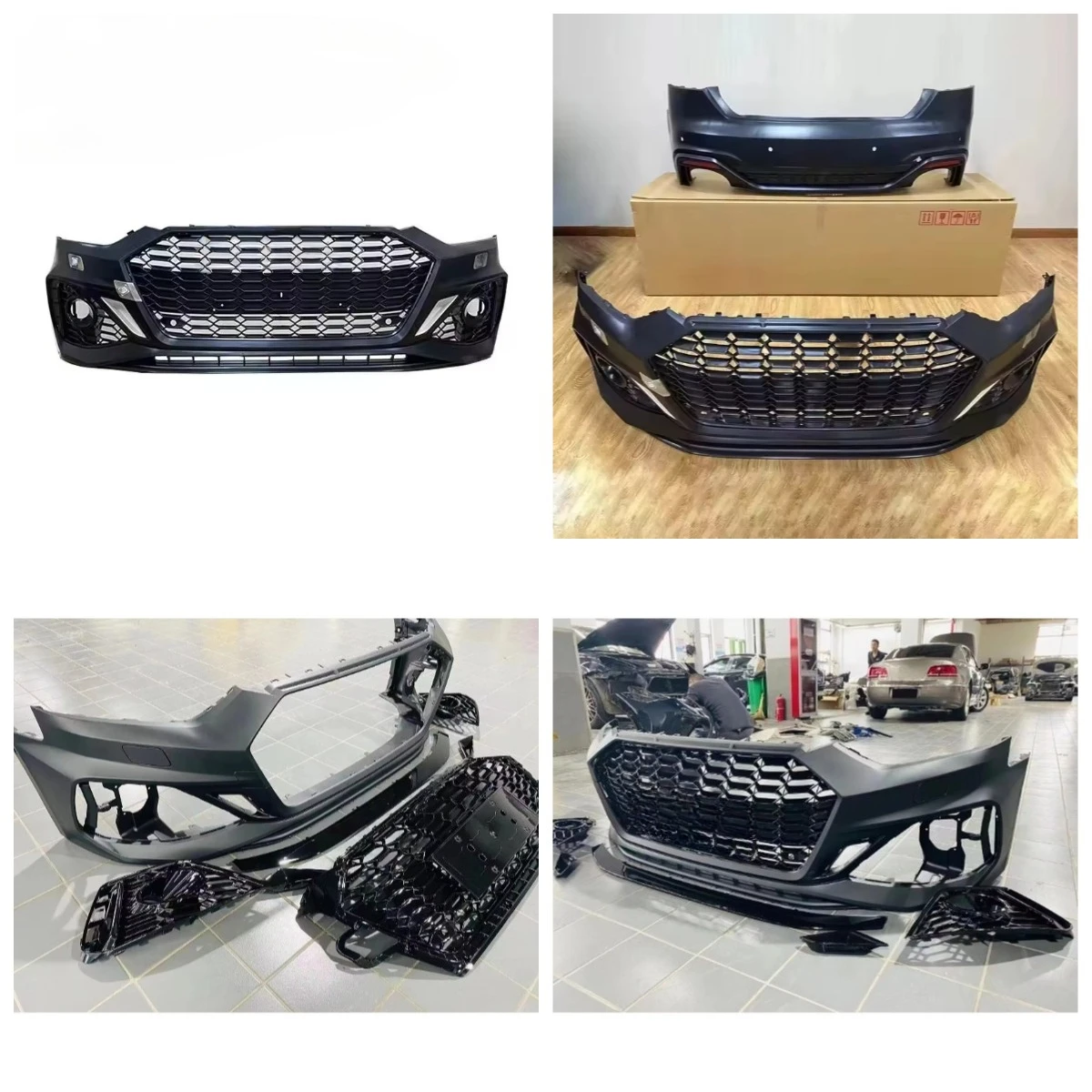 

Stlf Car Parts 2020-2024 RS5 Style Body Kit A5 S5 B9.5 Front Bumper With Grille For A5 S5 B9.5 B10 2020 2021 2022 2023 2024