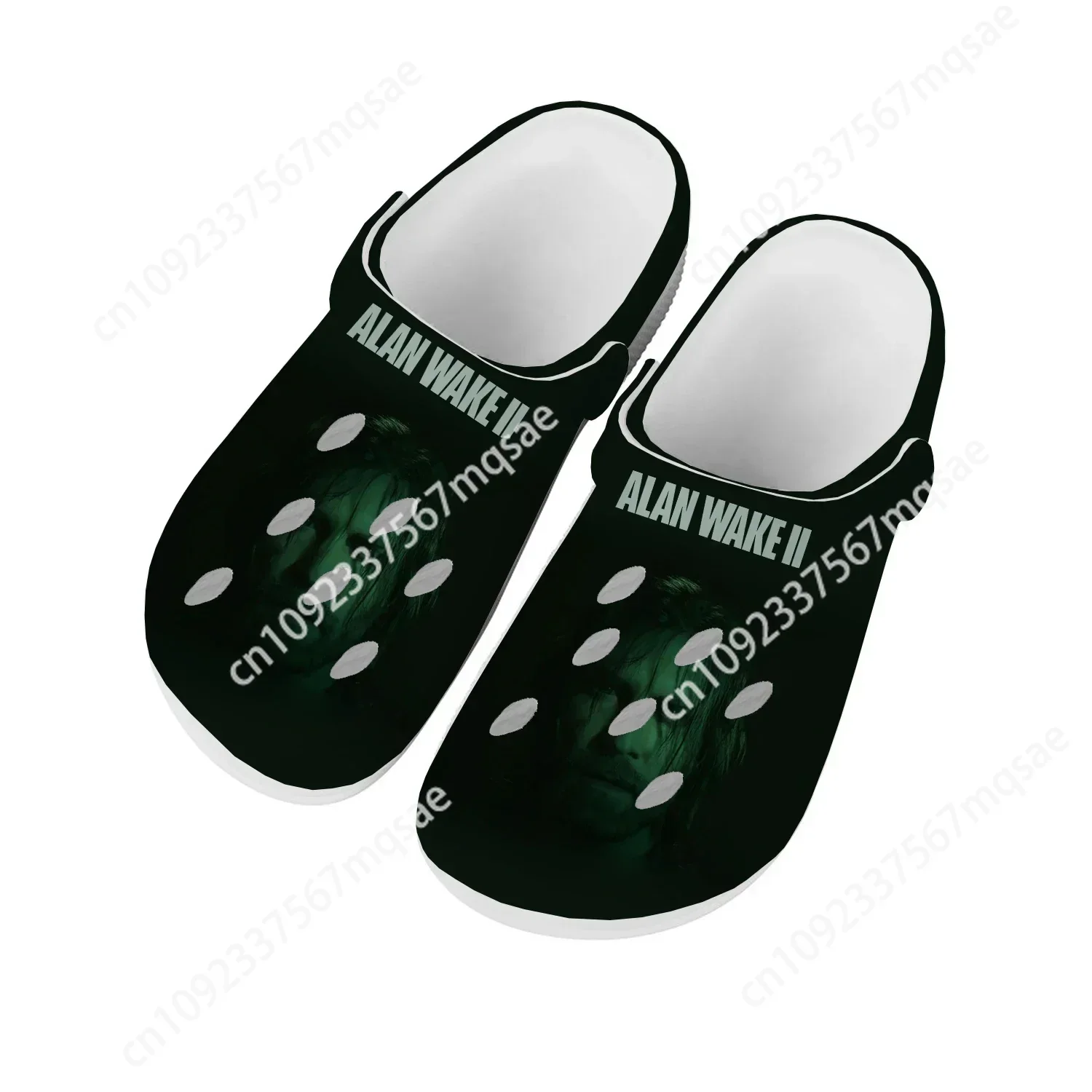 

Alan Wake2 Home Clogs Hot 3D Game Mens Womens Youth Boys Girls Fashion Sandals Shoes Garden Custom Shoes Beach Hole Slippers