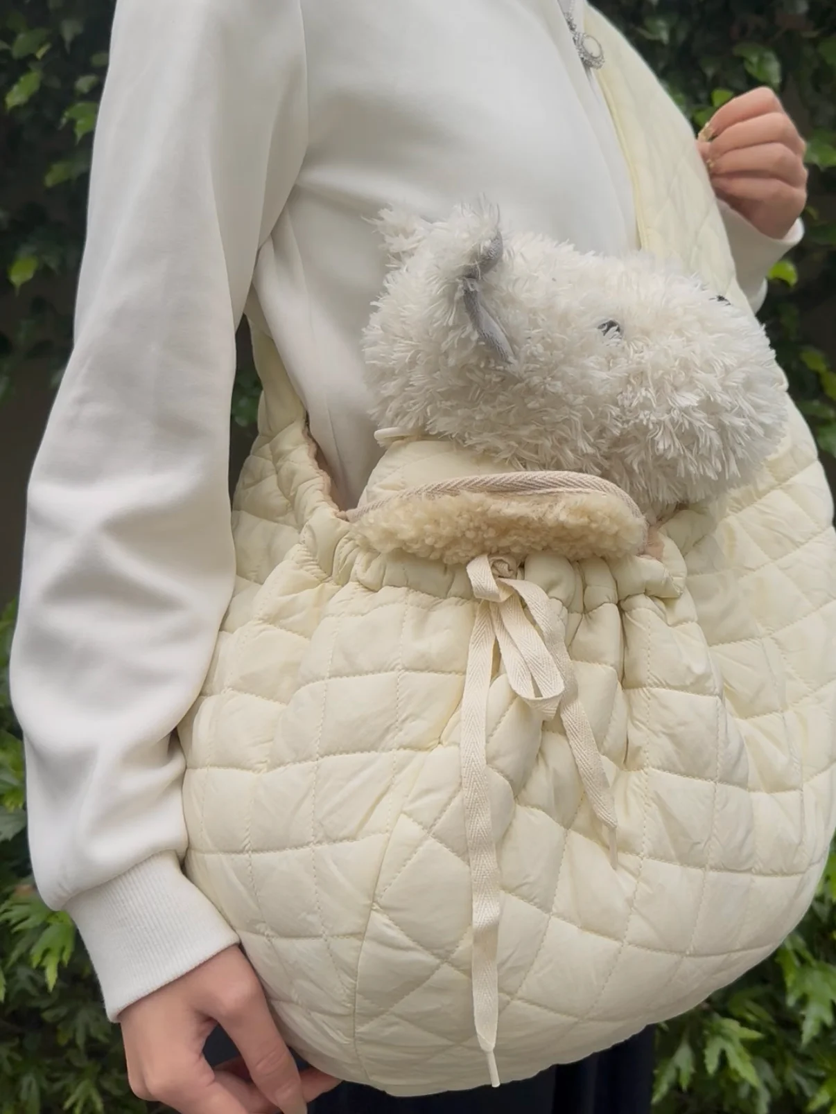 

Легкая корейская сумка-переноска для животных Ihoney Pet Bapa, желто-фиолетовая, повседневная, простая, универсальная, для поездок