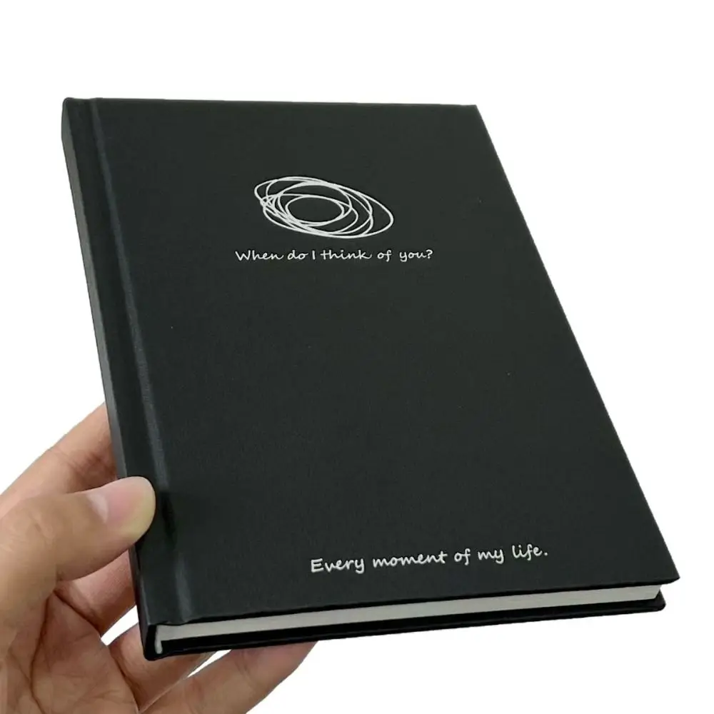 INS Blank Inner Pages B6 Notebook Hard Shell DIY Scrapbook Travel Journal Diary Book School Office