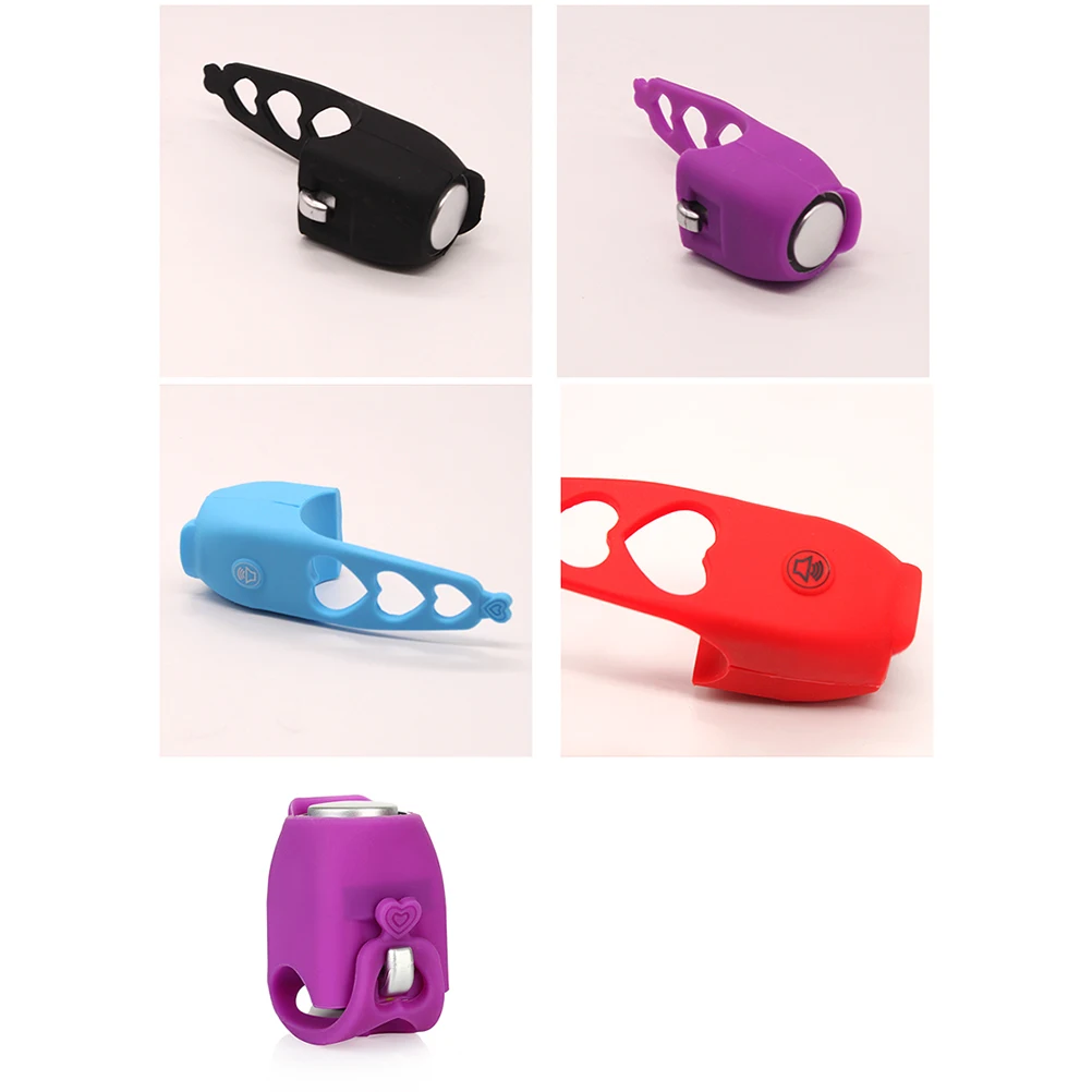 

Mini Electric Horn Electric Bike Horn 6 Modes 45Db Loud Waterproof Silicone Handlebar Mount For Mountain Road Bike 5 Colors