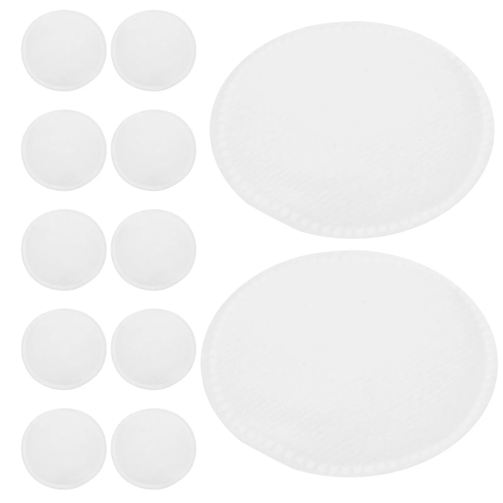 60 Pcs Cotton Pads Face Makeup Remover Cleansing for White Cleanser Round